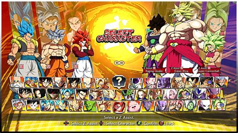 all dragon ball fighterz characters